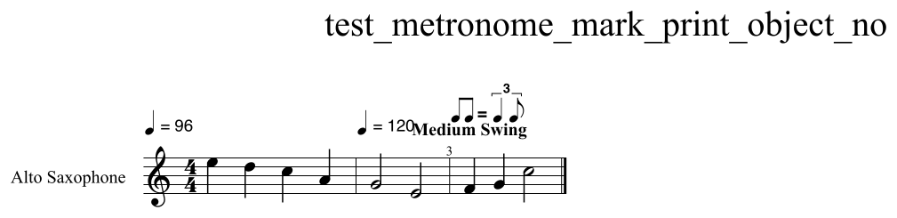 Hidden metronome mark drawn incorrectly and hiding the visible mark (before)