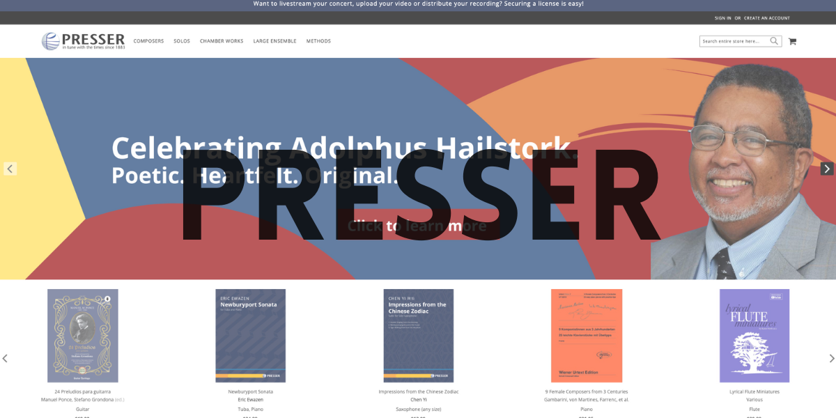 Der Theodore Presser Verlag: Eine Institution der klassischen…